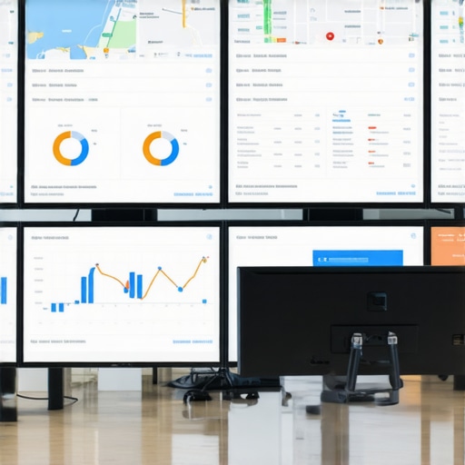Effective Local Lead Management Tools Workspace with analytics dashboards showing call tracking, SEO data, and maps.
