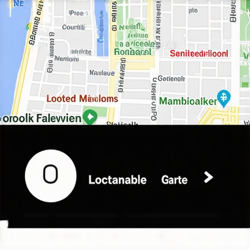 Business listing with visible call button and reviews