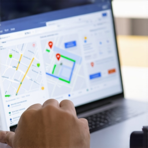 Person analyzing call metrics on a computer for local SEO improvement