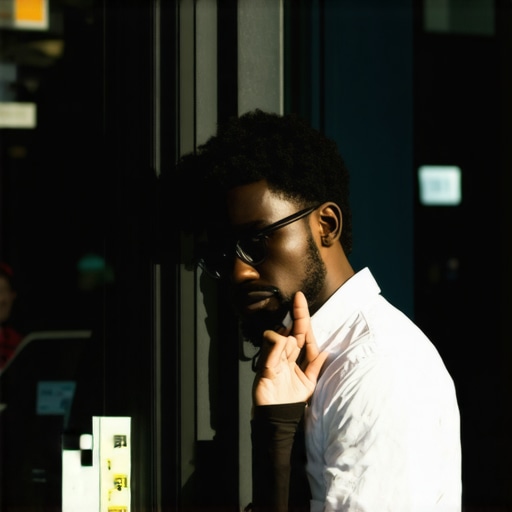 Friendly local business owner smiling and answering phone in storefront