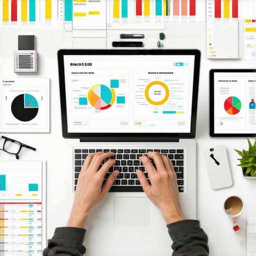 A person analyzing SEO analytics and maps on a laptop to maintain local call leads.
